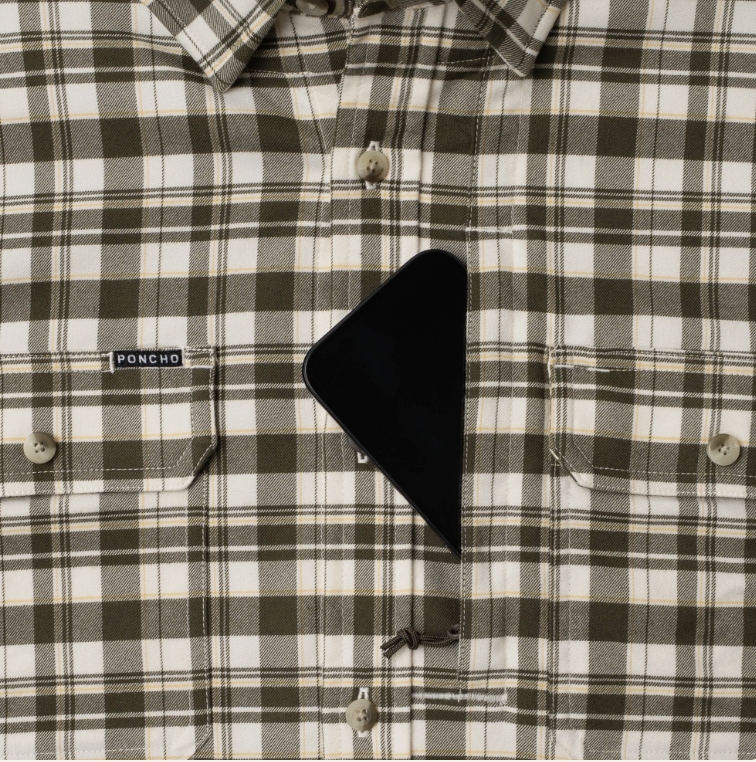 PONCHO Original Long Sleeve Shirt - The Copperhead
