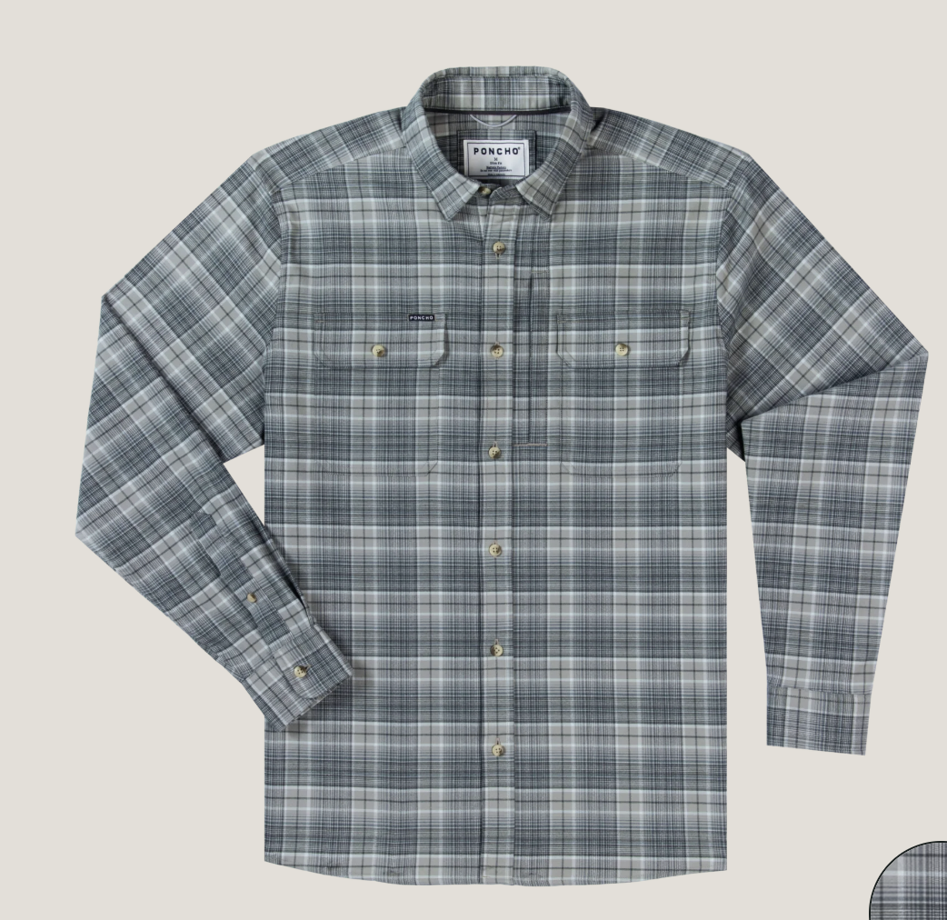 PONCHO Original Long Sleeve Shirt - The Cashiers