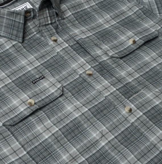 PONCHO Original Long Sleeve Shirt - The Cashiers