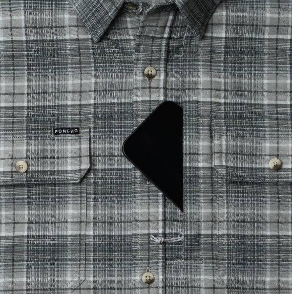 PONCHO Original Long Sleeve Shirt - The Cashiers