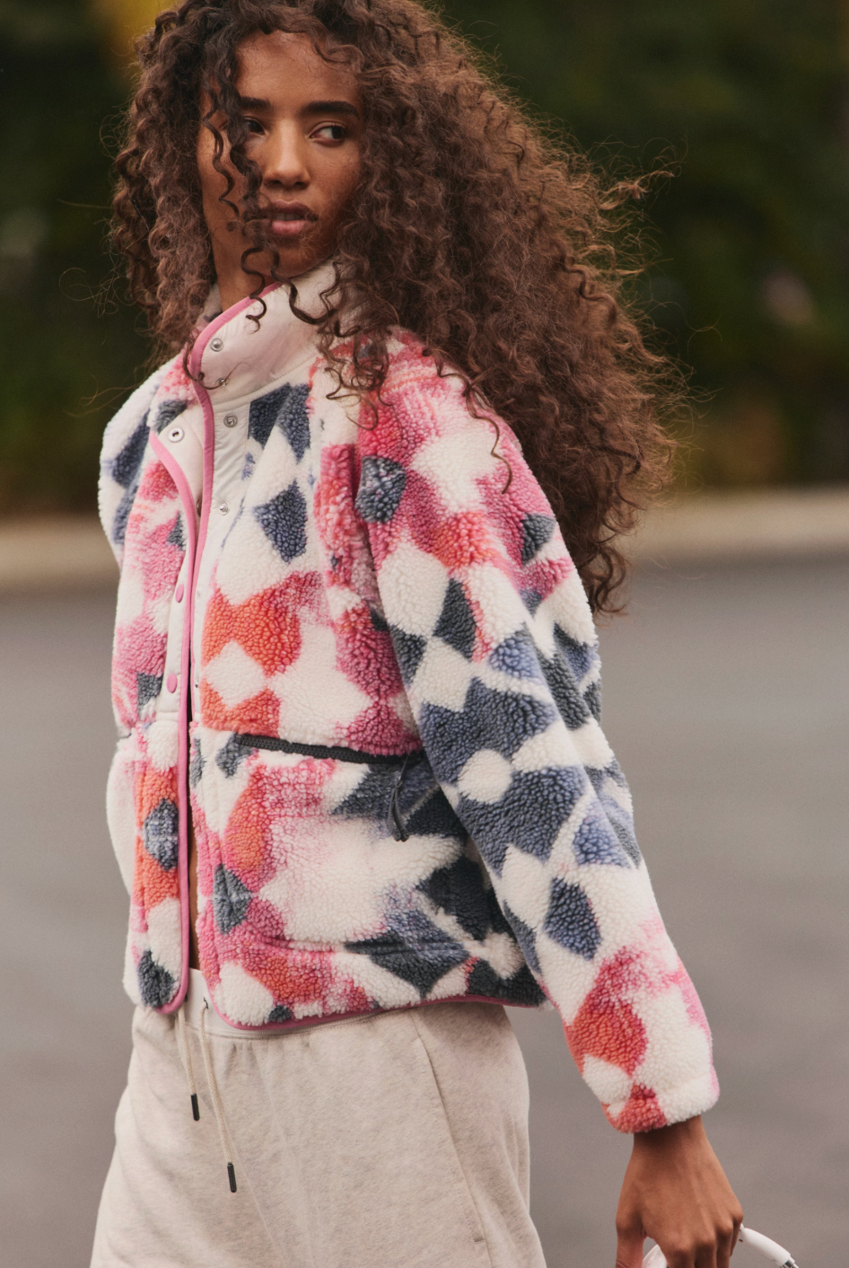 Free People Rocky Ridge Fleece Pullover - Mystic Meadow