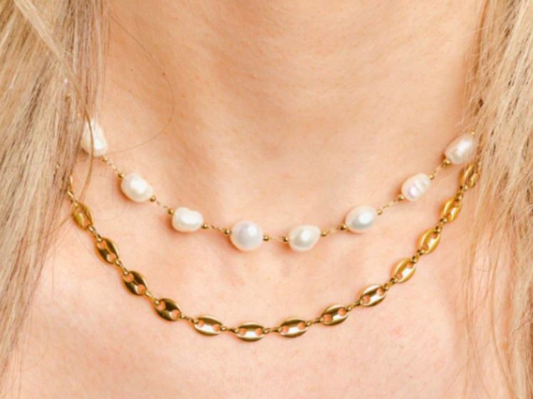 Nikki Smith Millie Coffee Bean Choker