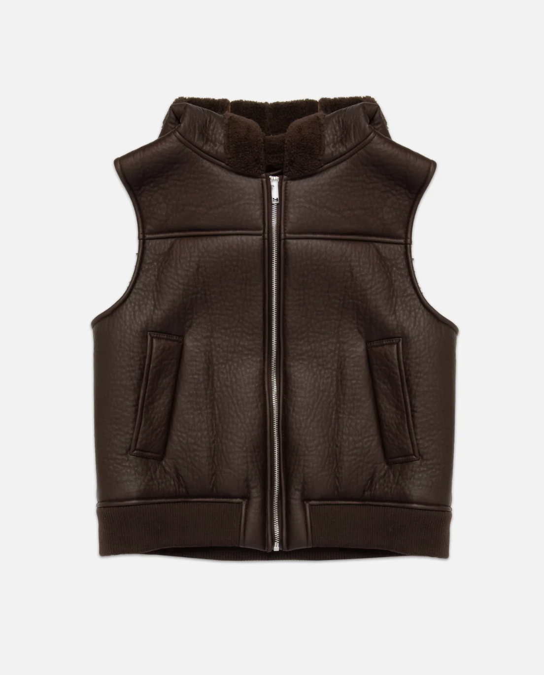 Deluc Brad Hooded Vest - Chocolate