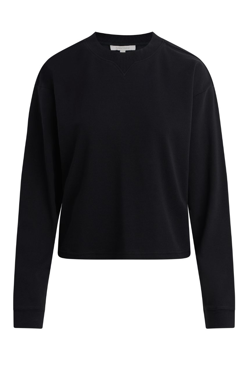 Favorite Daughter Everyday LS Tee - Black