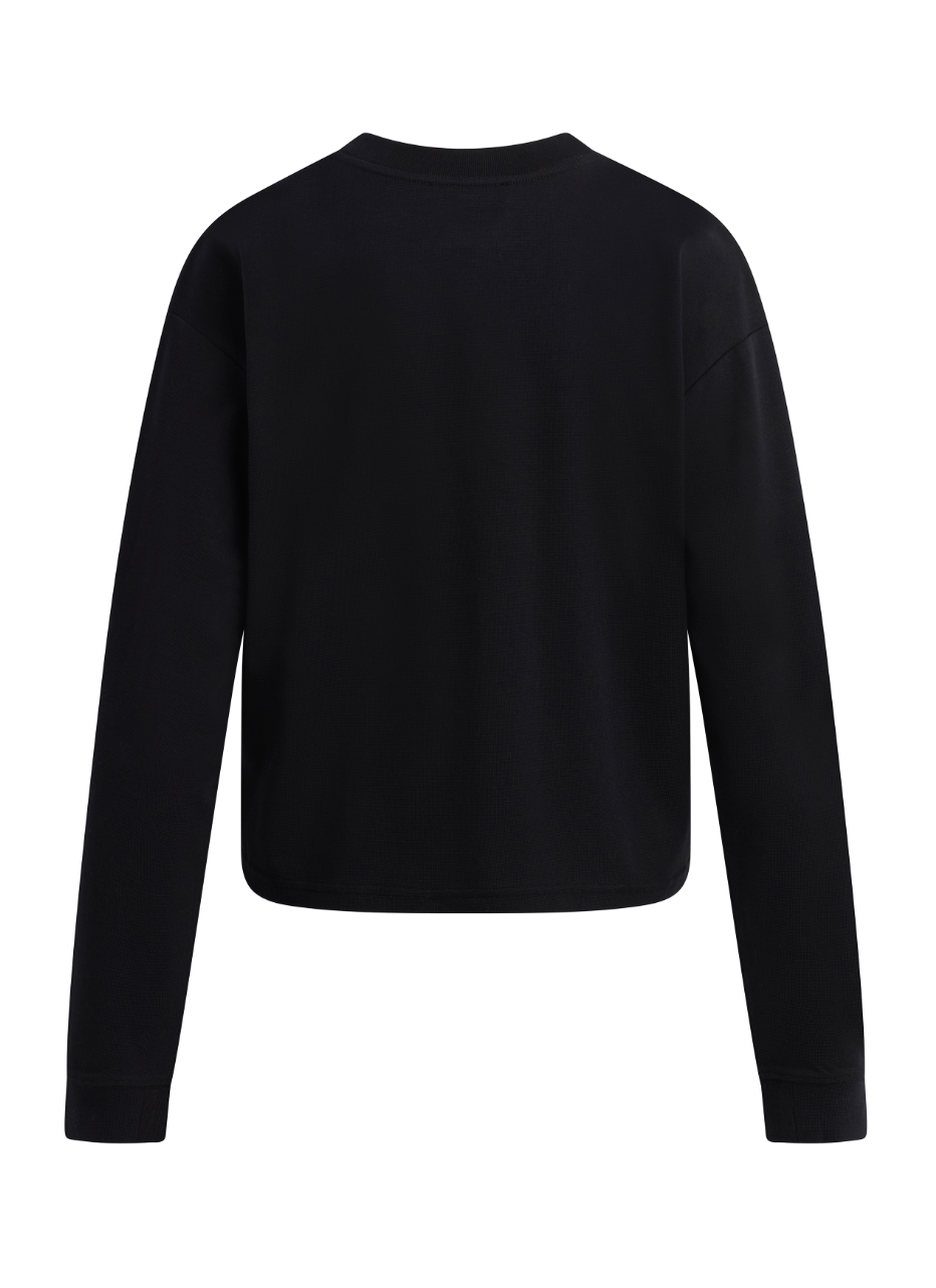 Favorite Daughter Everyday LS Tee - Black