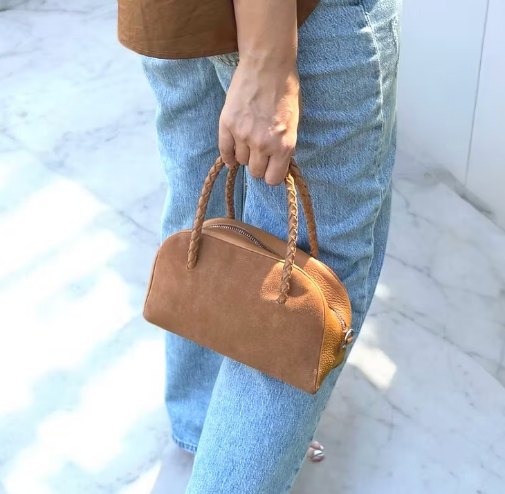 Ciel Alexia Mini Bowler - Camel