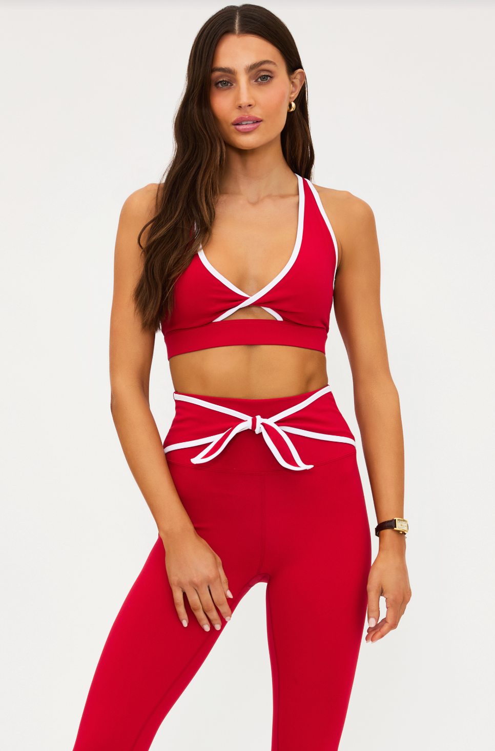 Beach Riot Twist Top - Peppermint