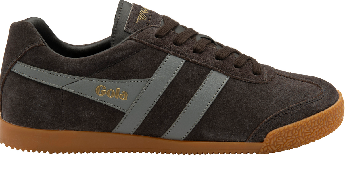 Gola Classics Men&#39;s Harrier Sneakers - Mocha/Cement