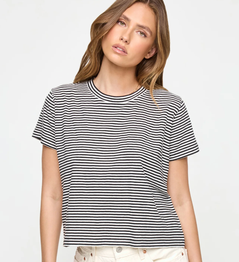 L*Space All Day Top - Black/Creme
