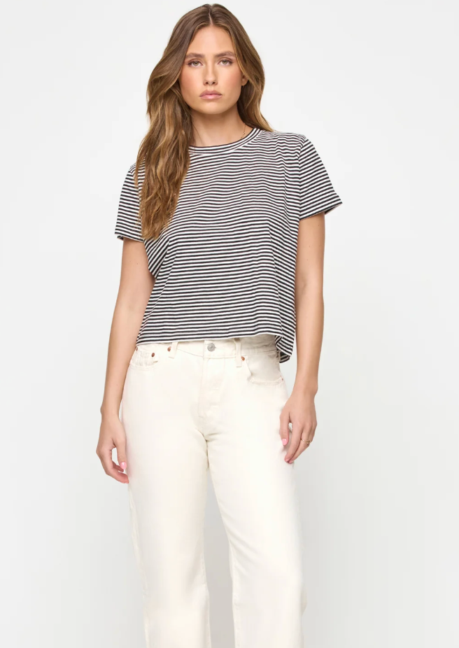 L*Space All Day Top - Black/Creme