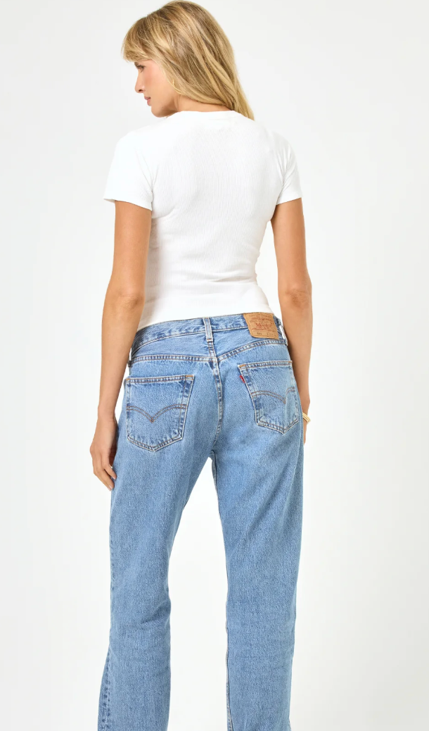 L*Space Be My Baby Tee - White