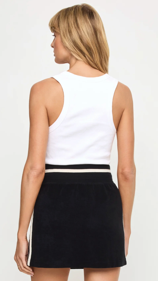 L Space Tempo Skirt - Black/Cream