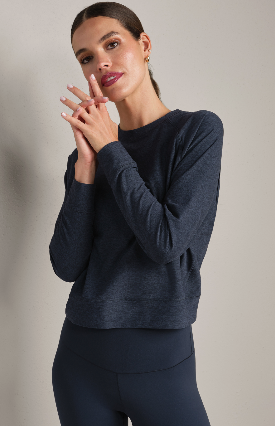 Rhone Apparel Atmosphere Crewneck - Navy Heather