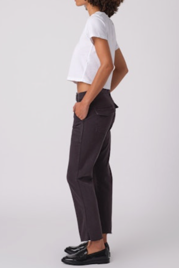 AMO Easy Army Trouser - Washed Black