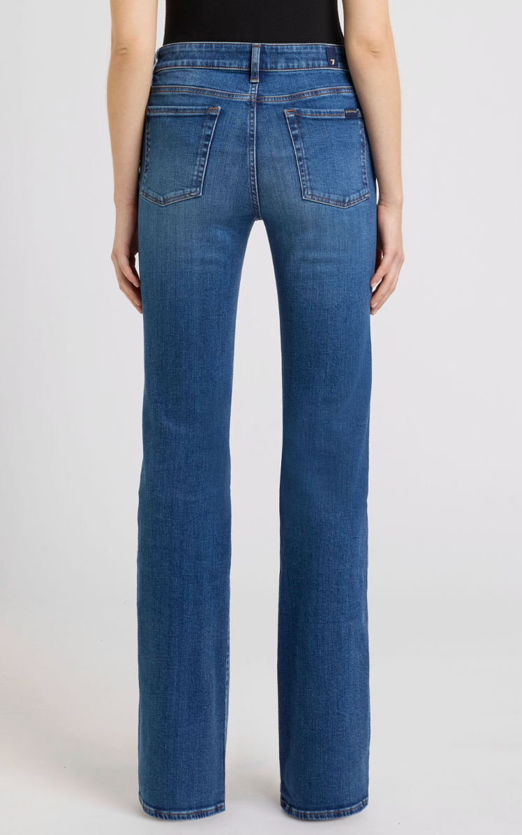 7 For All Mankind Leggy Bootcut - Moonwater