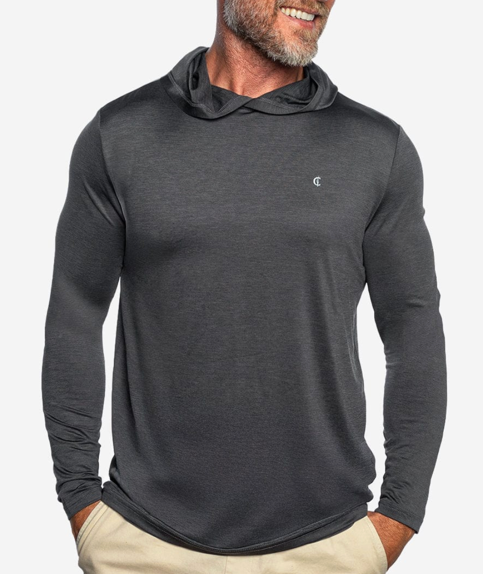 Criquet Performance Sport Hoodie - Coal