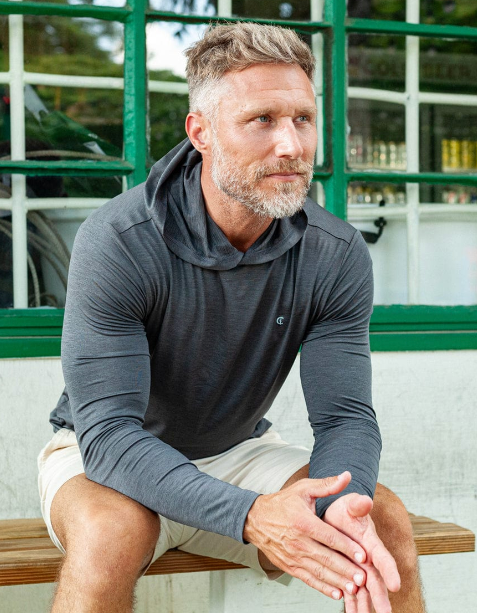 Criquet Performance Sport Hoodie - Coal