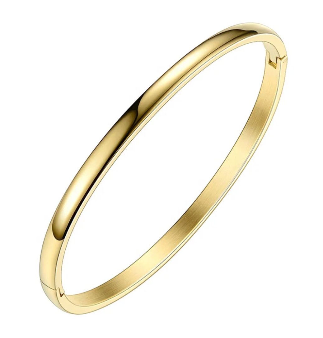 Katie Rae Classic Stackable Bracelet - Gold