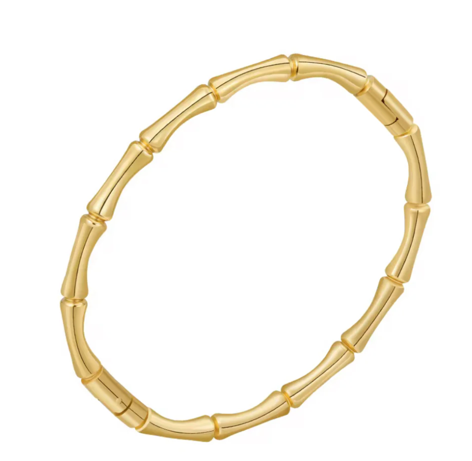 Katie Rae Bamboo Bracelet - Gold