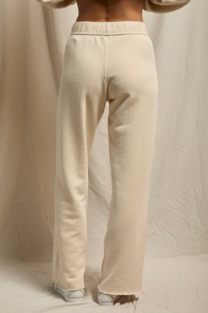Perfect White Tee Marley Reverse Fleece Pant - Sugar