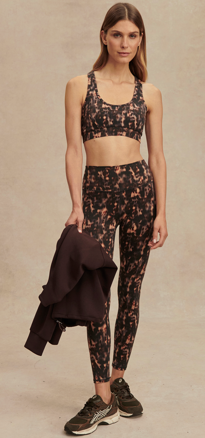 Varley Always High Rise Legging - Smoky Tortoiseshell