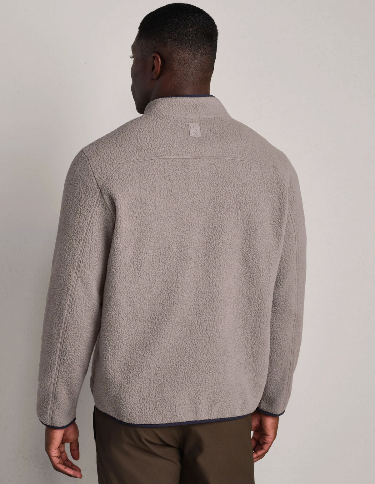 Rhone Apparel Fairbanks Fleece Pullover - Foggy Taupe
