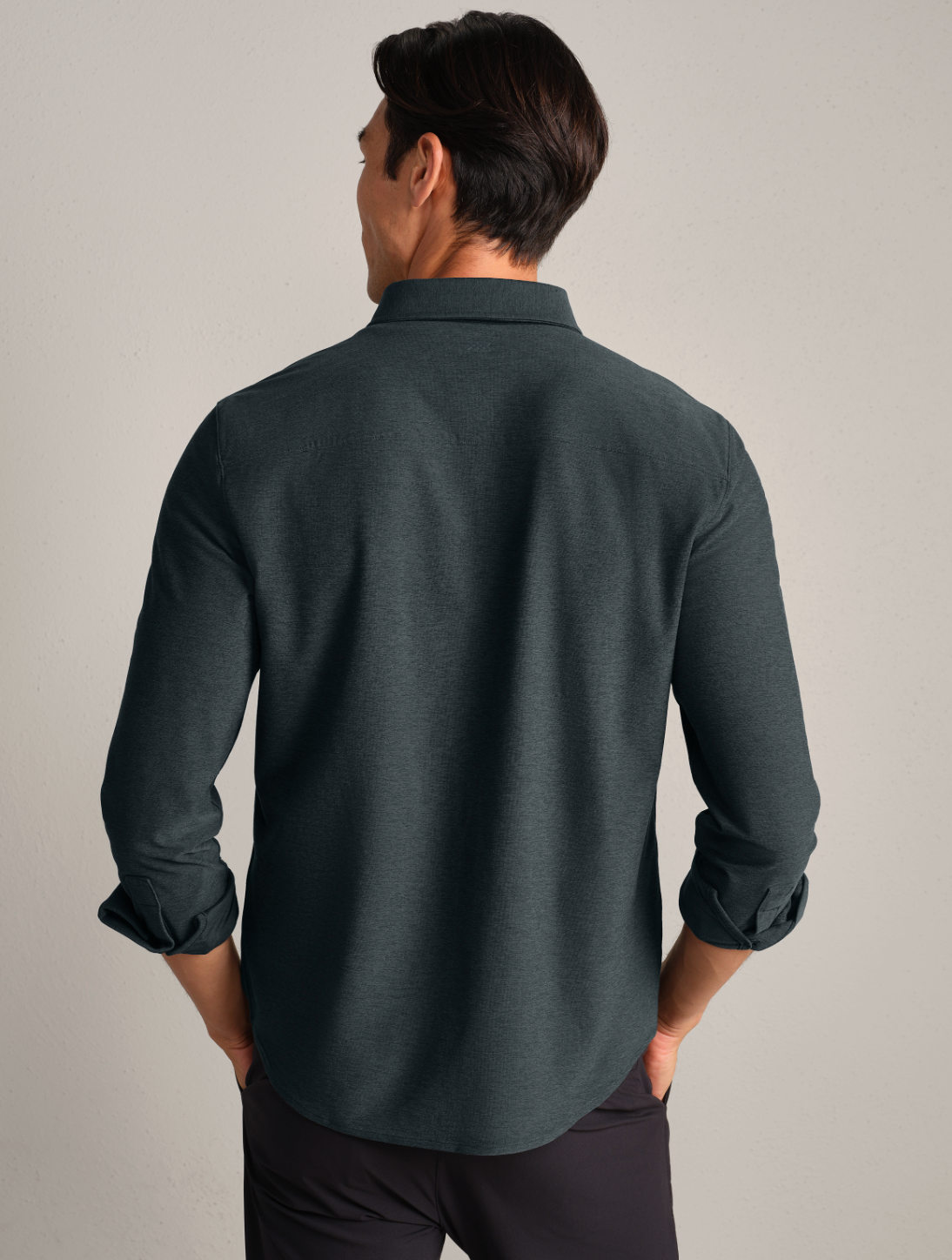 Rhone Apparel WFH Shirt - Pine Gray