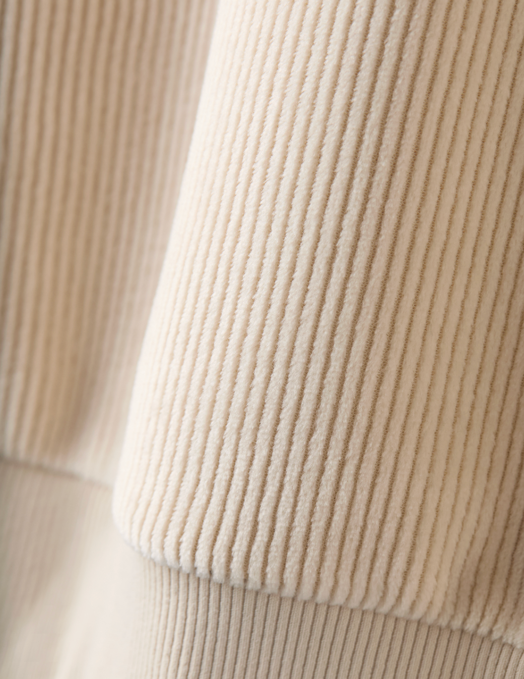 Rhone Apparel Plush 1/2 Zip - Bone