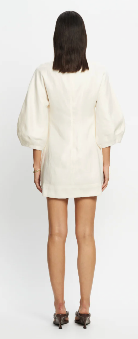 Kivari Indra Mini Dress - Ivory