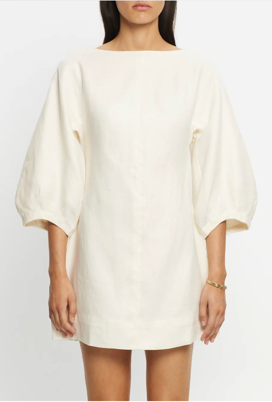 Kivari Indra Mini Dress - Ivory