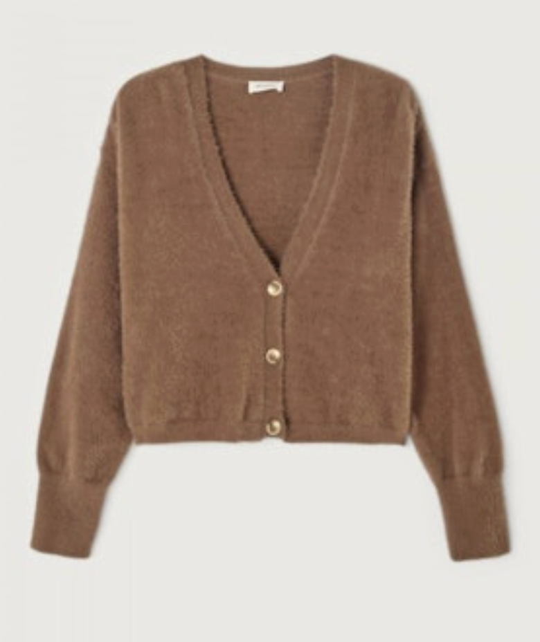American Vintage Gilets Cardigan - Brun