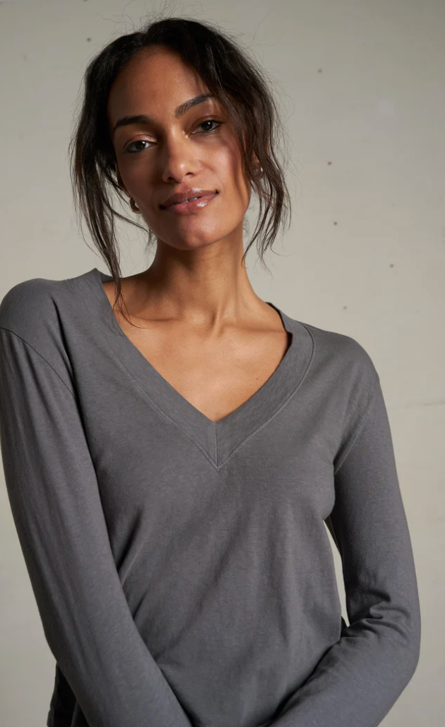 Perfect White Tee Fiona - Charcoal