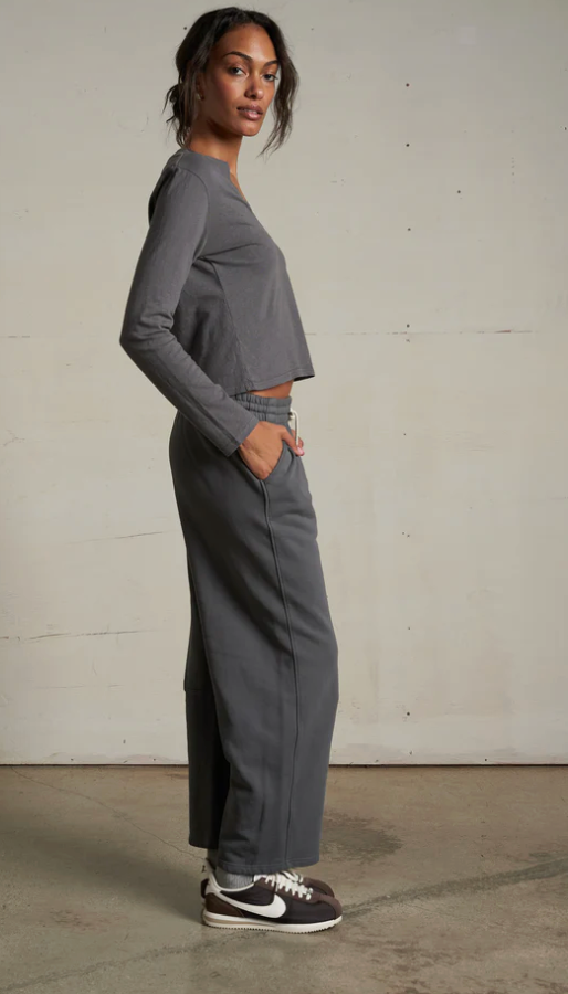 Perfect White Tee Fiona - Charcoal