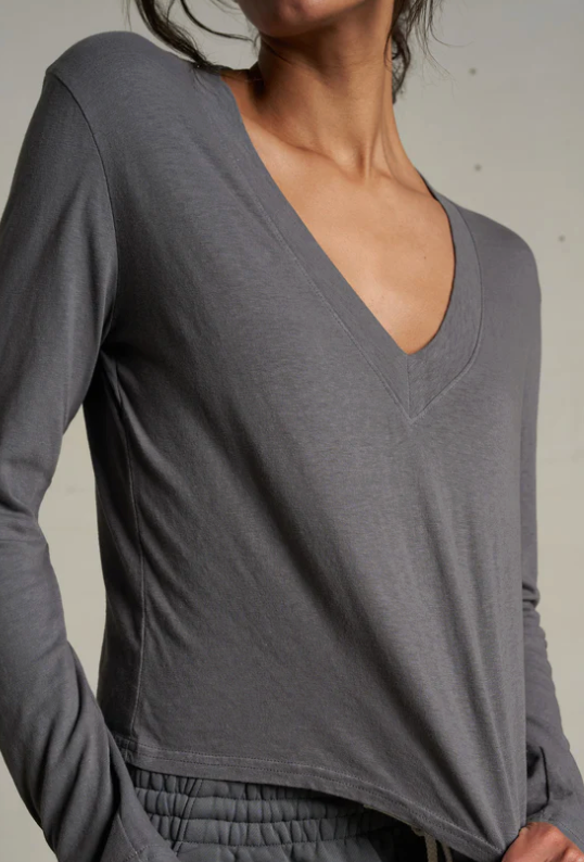 Perfect White Tee Fiona - Charcoal