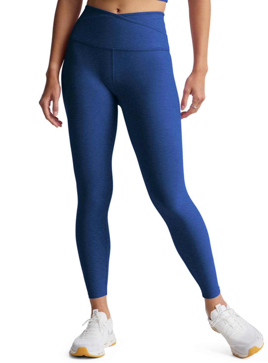 Beyond Yoga Spacedye At Your Leisure High Waist Legging - Marine Blue Heather