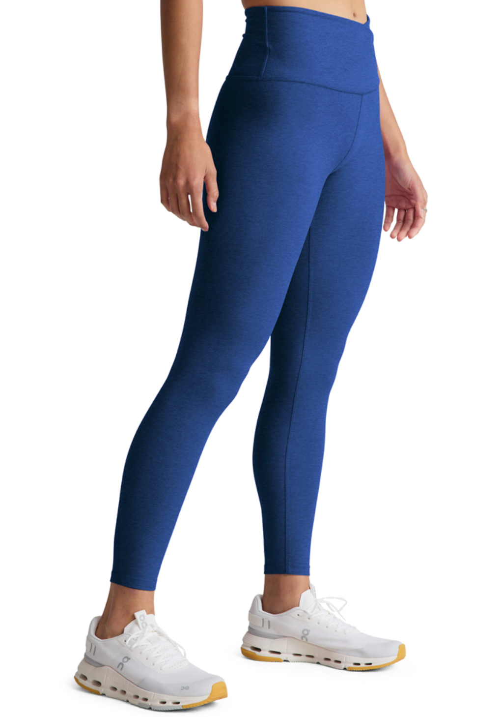 Beyond Yoga Spacedye At Your Leisure High Waist Legging - Marine Blue Heather
