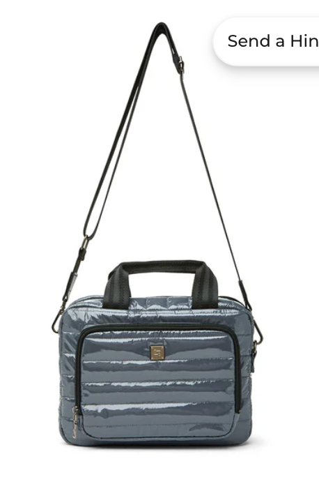 Think Royln Stowaway Toiletry Case - Carbon Patent