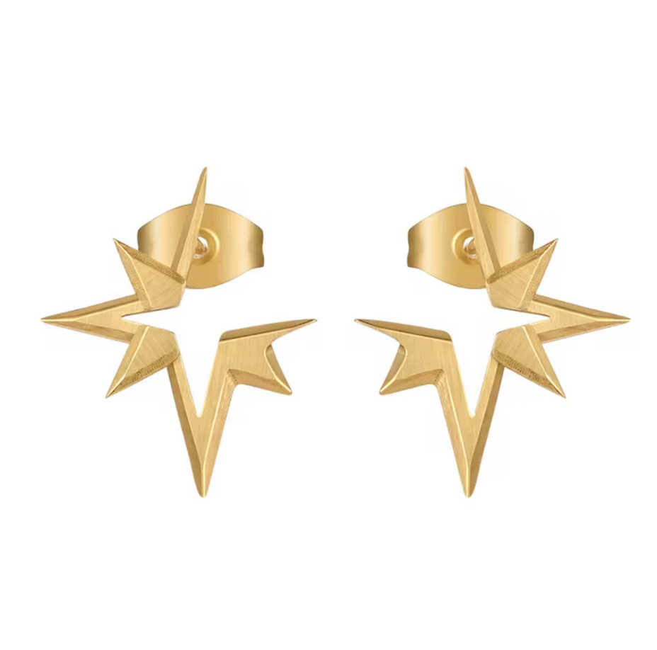 Katie Rae Spark Mini Stud - Gold