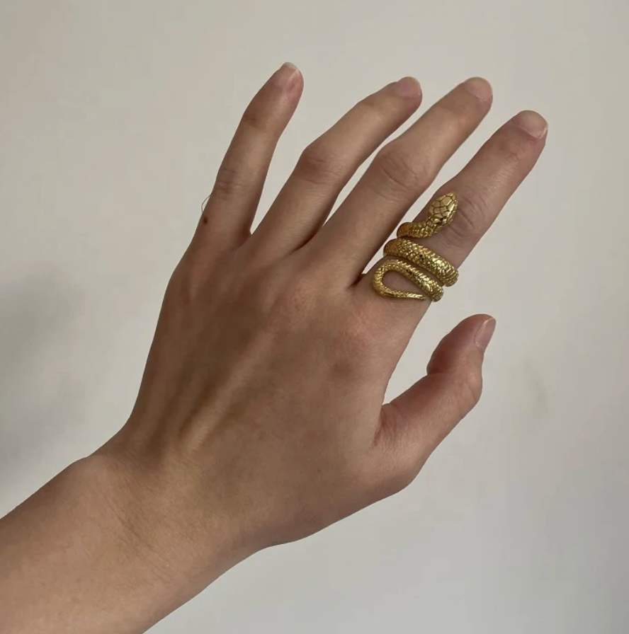 Katie Rae Venom Ring - Gold