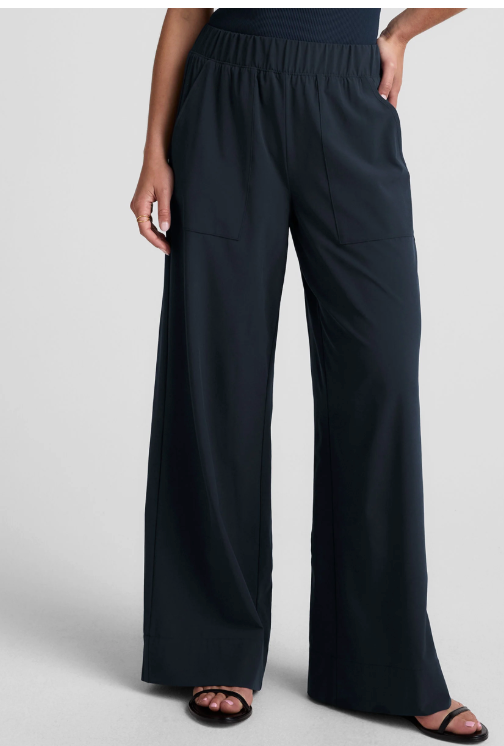 Beyond Yoga Easy Wide Leg Pant - Nocturnal Navy