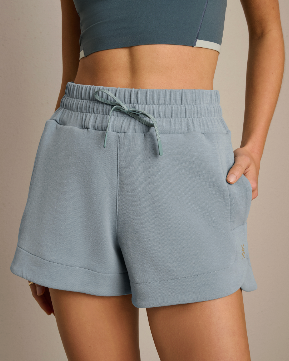 Rhone DreamGlow Short 3" - Deep Sage Grey