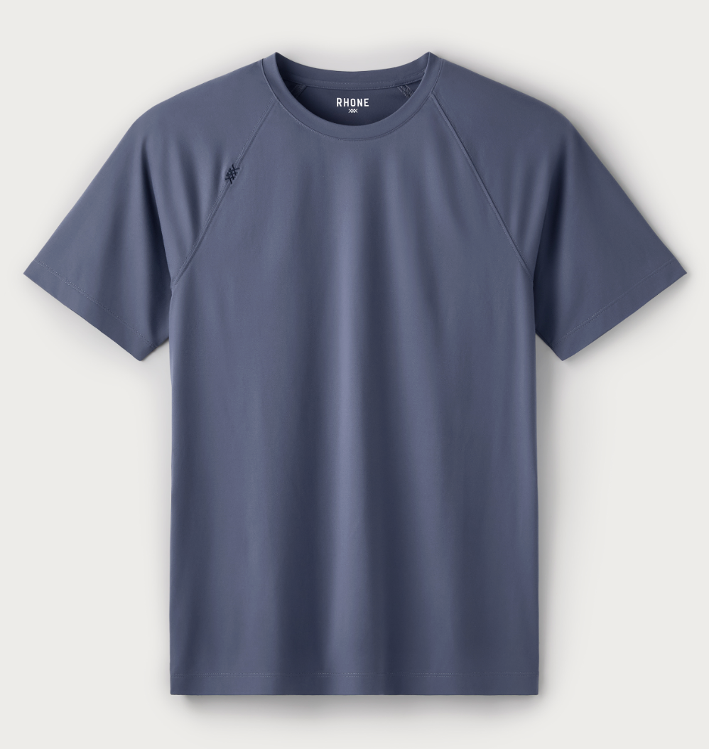 Rhone Apparel Reign Short Sleeve - Shale Blue