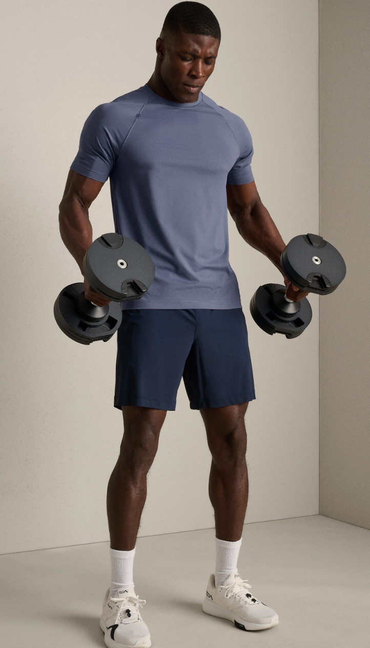 Rhone Apparel Reign Short Sleeve - Shale Blue