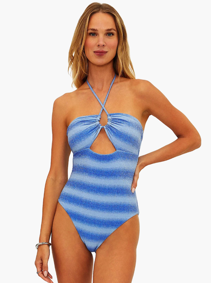 Beach Riot Phoenix One Piece - Sapphire Sea