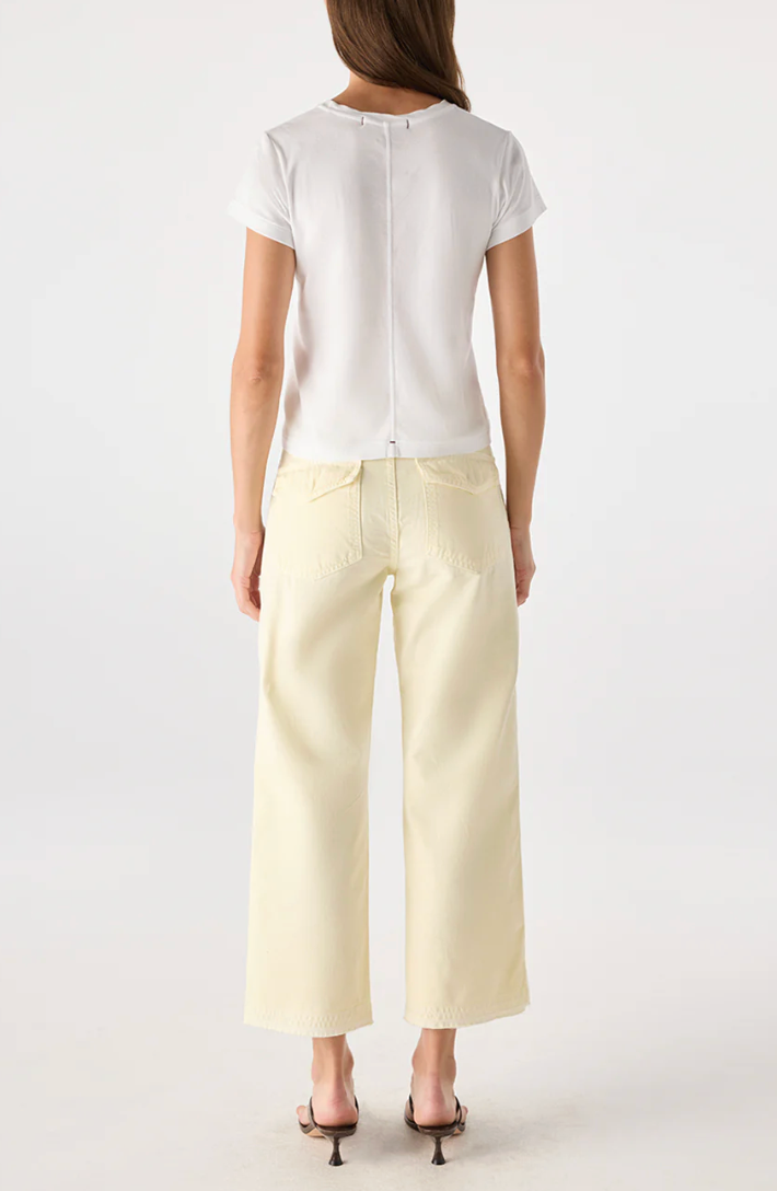 AMO Easy Army Slouch Crop - Blondie