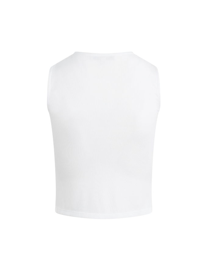 Favorite Daughter- The Dalia Top- White