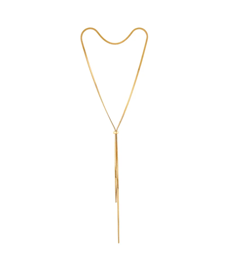 Nikki Smith Jasmina Lariat - Gold