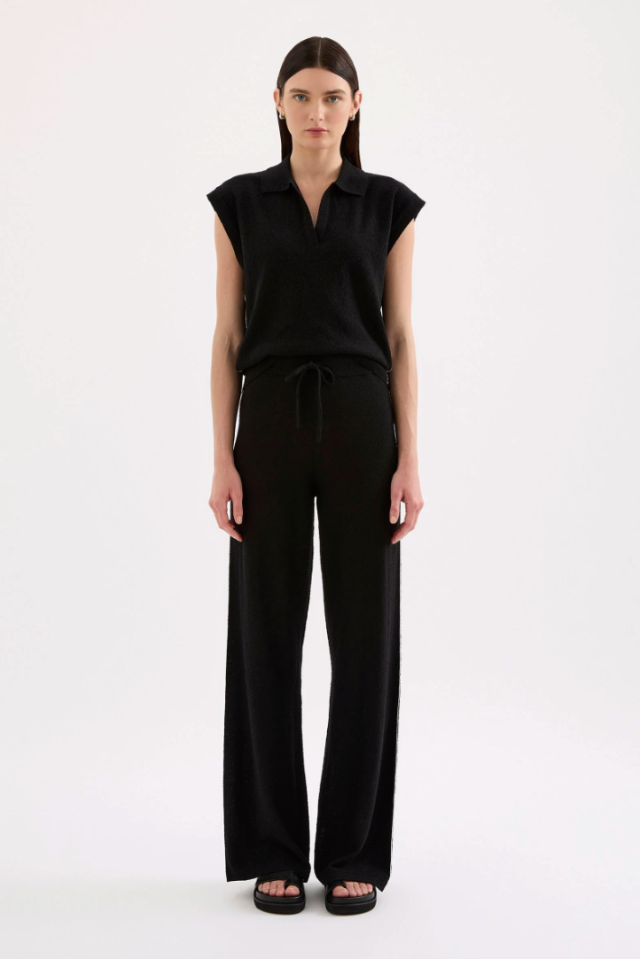 Nude Lucy Jett Knit Pant - Black