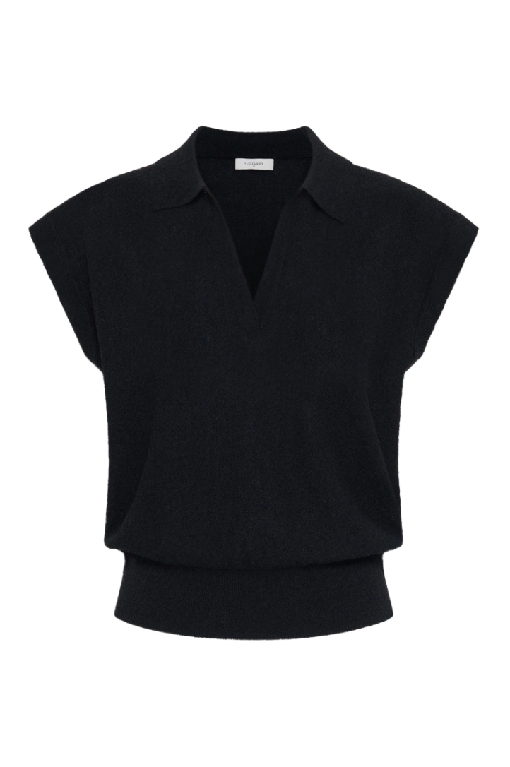 Nude Lucy Jett Knit Top - Black