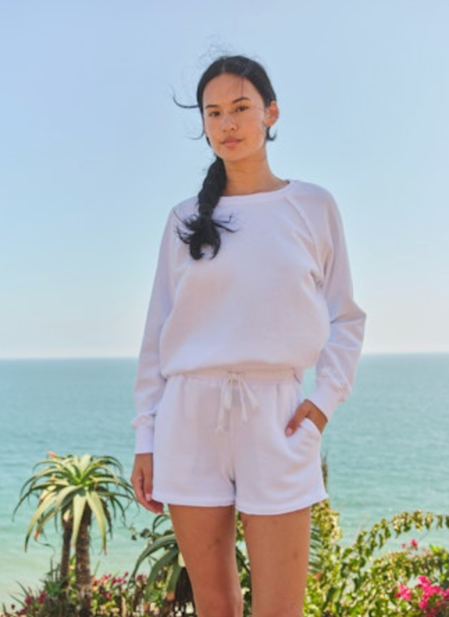 Sundry Lounge Short - Optic White